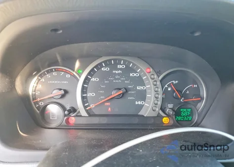 2005 Honda Pilot Ex из США, поврежденный, VIN 2HKYF18405H530008